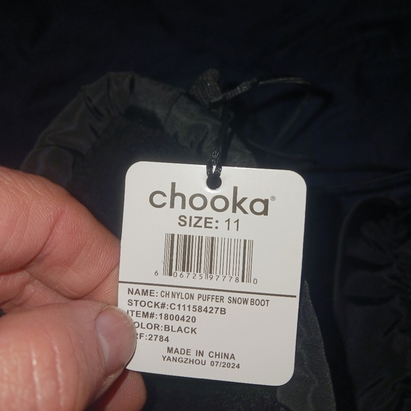 Chooka Black Winter Boots - Picture 6 of 9